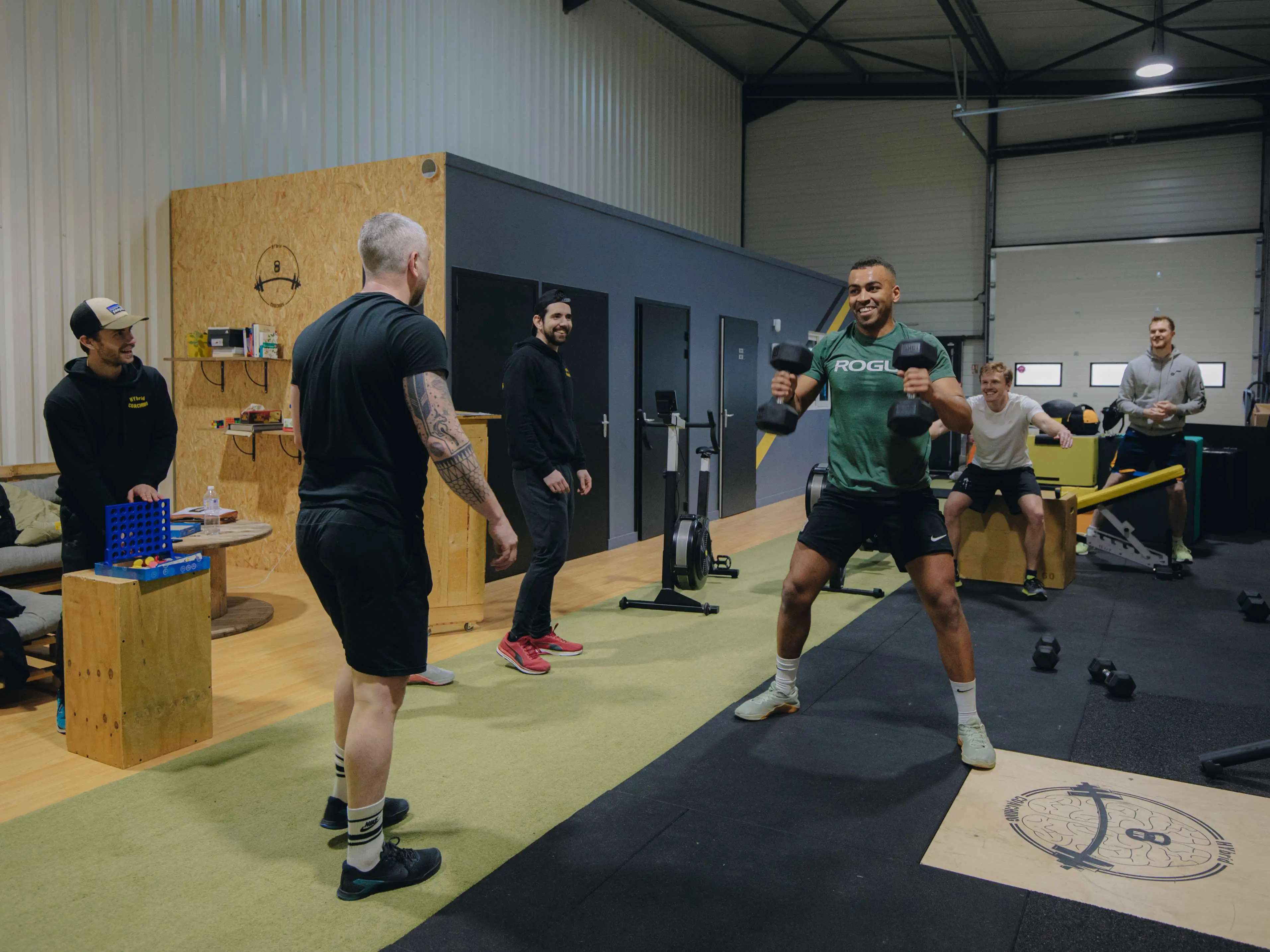 Séance Small Group à HYbrid Coaching